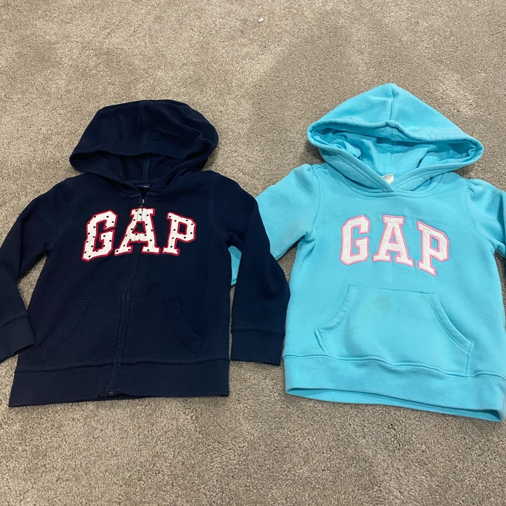 Girls GAP sweatshirts